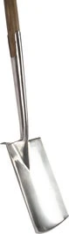 Talen Tools Dutch Garden Borderspade Naturel / Zilver 8 X 14,8 X 109 Cm