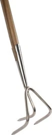 Talen Tools Dutch Garden Cultivator Naturel / Zilver 13,5 X 11,5 X 155,5 Cm