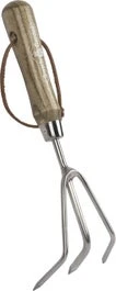 Talen Tools Dutch Garden Handcultivator Naturel / Zilver 4,8 X 11 X 30 Cm