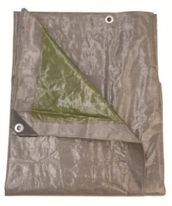 Talen Tools Afdekzeil 3 X 4 Meter Grijs/groen 140 Gr/m2