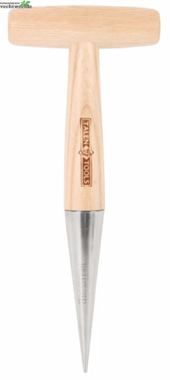 Talen Tools T-pootstok Essenhout/rvs
